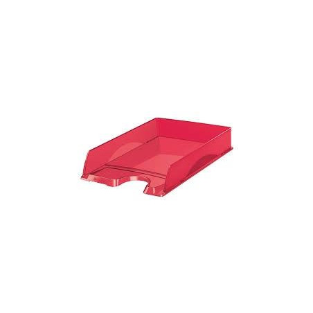 Vaschetta porta corrispondenza trasparente rosso