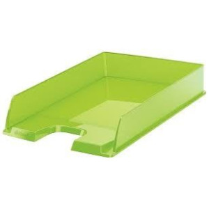 Vaschetta porta corrispondenza trasparente verde