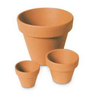 Vasetto in terracotta 9cm