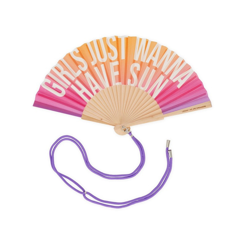 Ventaglio Folding Paper Fan Che Calor - Sunset - Legami