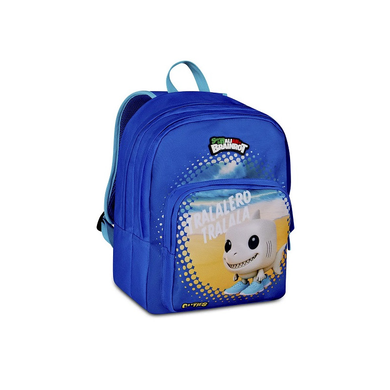 Zaino Scuola Brainrot Tralalero Tralala 31L