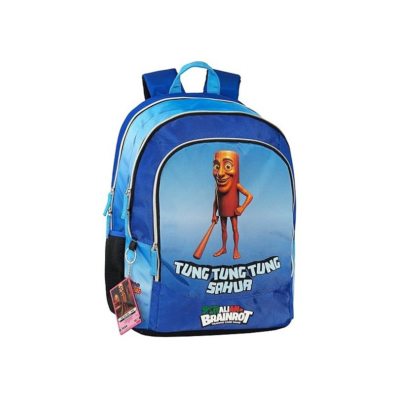Zaino Scuola Skifidol Italian Brainrot Tung Tung Sahua