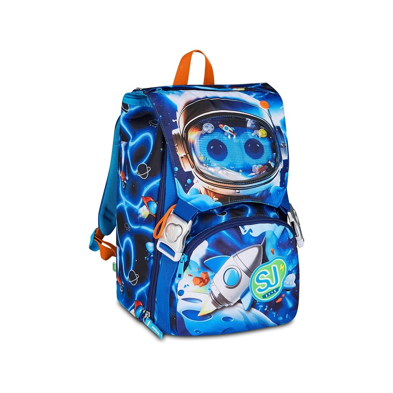 Zaino sdoppiabile big Seven SJ gang space led boy