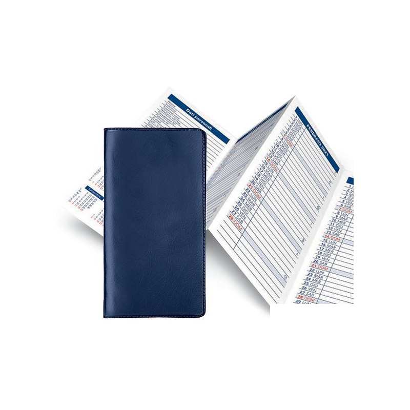 Agenda a fisarmonica vari colori