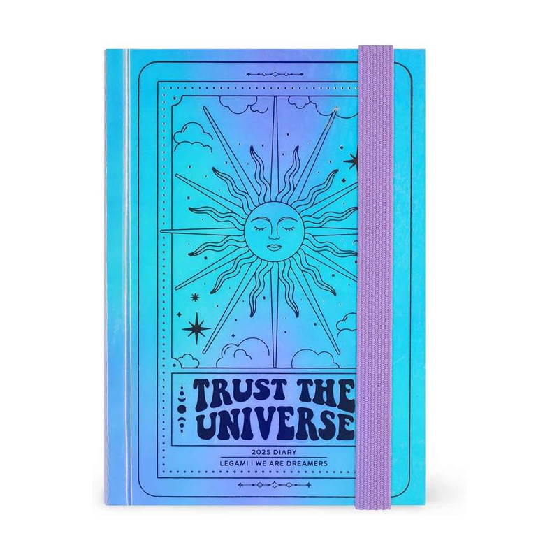 Agenda giornaliera 2025 Mini Legami 12 Mesi -- Small Photo Daily Diary - Tarot