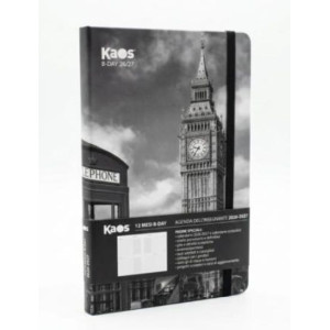 AGENDA INSEGNANTI 2027 BIDAY 12 MESI 13X21 CM LONDRA KAOS