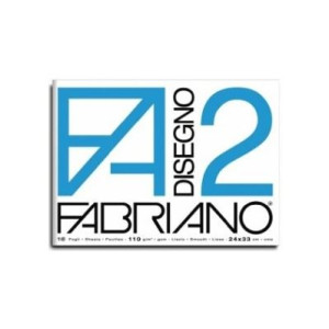 Blocco da disegno F2 20fg 2434 RUVIDO