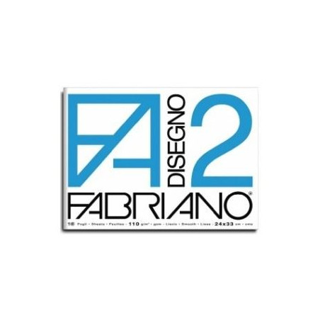 Blocco da disegno F2 20fg 2434 RUVIDO