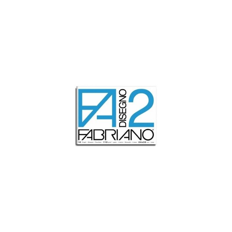 Blocco da disegno F2 20fg 2434 SQUADRATO