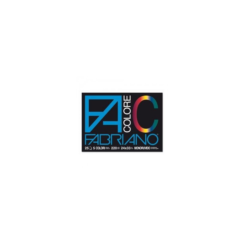 Blocco da disegno Fabriano colore 33x48
