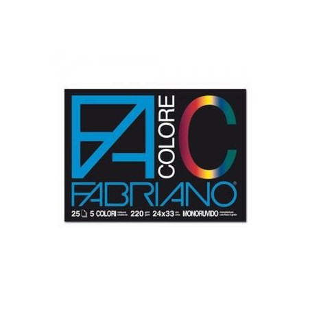 Blocco da disegno Fabriano colore 33x48