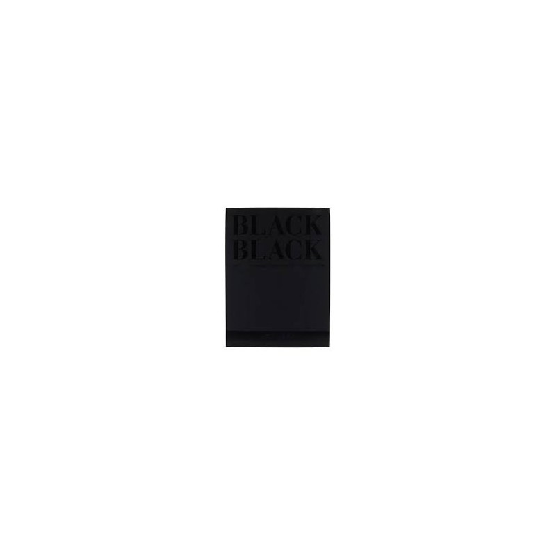 Blocco da disegno Fabriano nero A4 300gr