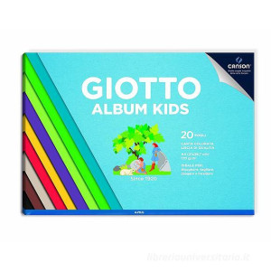 Blocco disegno giotto kids colorata A4 120gr 20fg