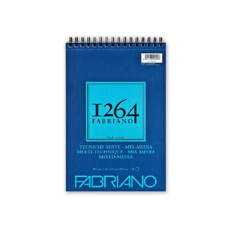 Book mix A4 300gr 30fg Blocco da disegno Fabriano