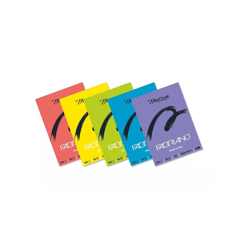 Book Traccia A5 55gr 150fg Blocco da disegno Fabriano