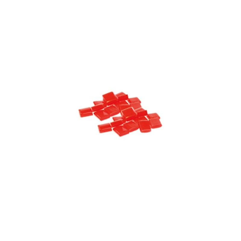 Tessere per mosaico rosso n.12