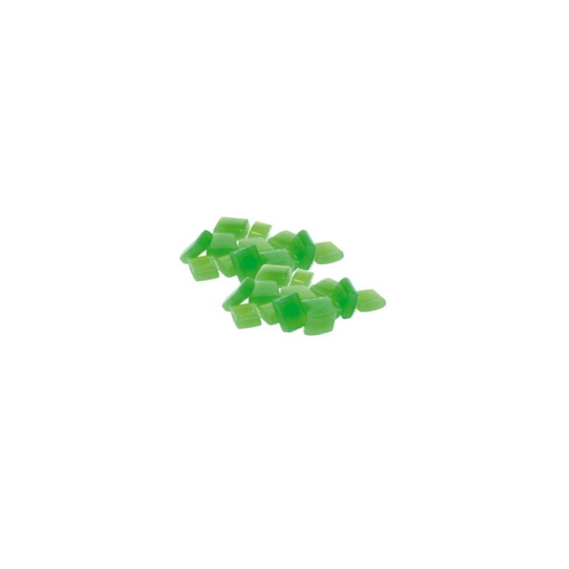 Tessere per mosaico verde bandiera n.10