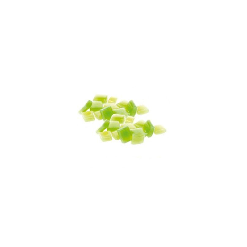 Tessere per mosaico verde pastello n.11