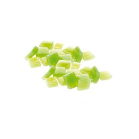 Tessere per mosaico verde pastello n.11