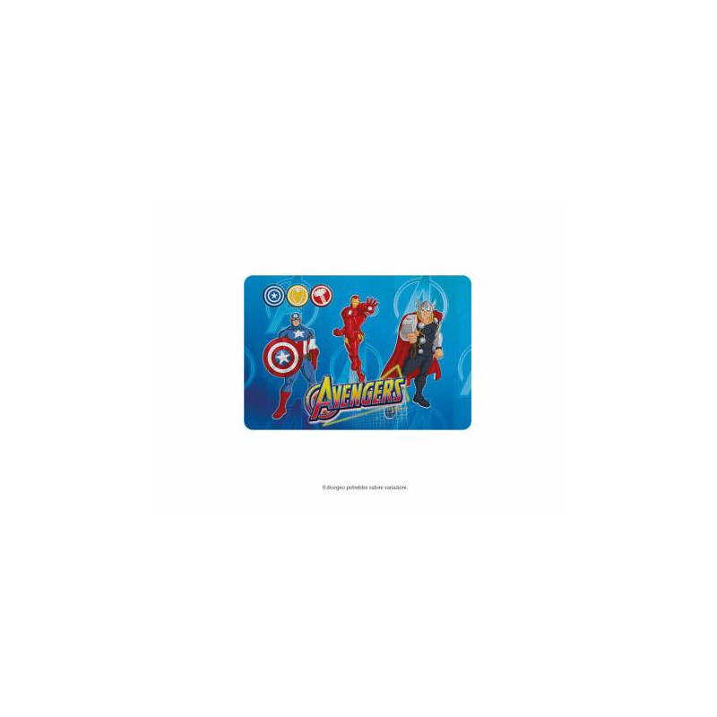 Tovaglietta colazione RIPIEGABILE Avengers