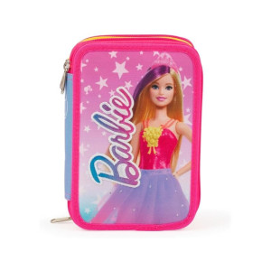 Astuccio completo3 zip Barbie