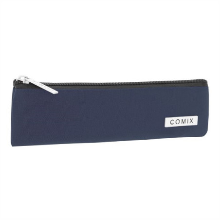 ASTUCCIO 2 PENNE MONOCOLORE BLU COMIX