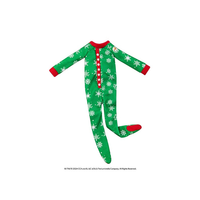 Elf On The Shelf Pigiama Verde