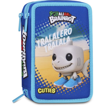 Astuccio completo 3 zip Brainrot