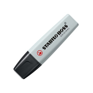 Evidenziatore Stabilo Boss grigio polvere pastello
