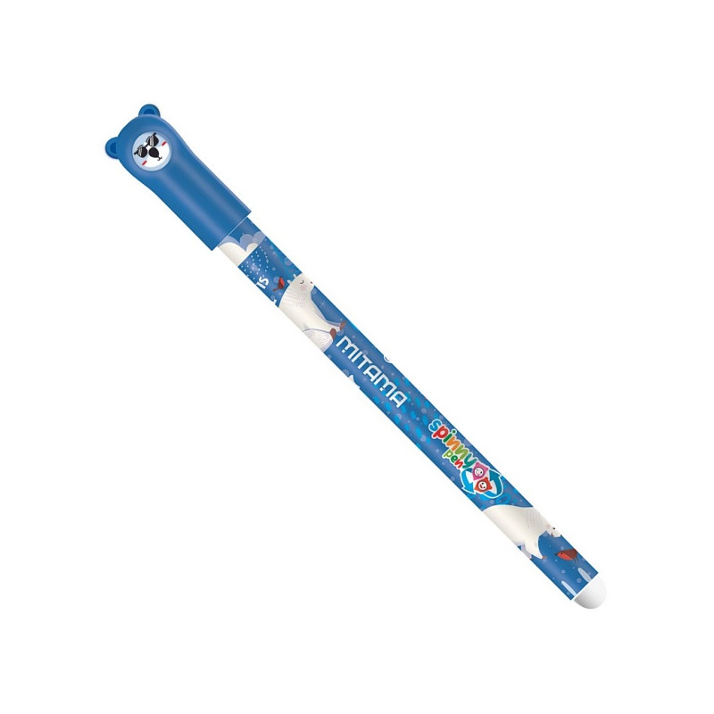 Penna cancellabile Mitama Spinny Orso Polare