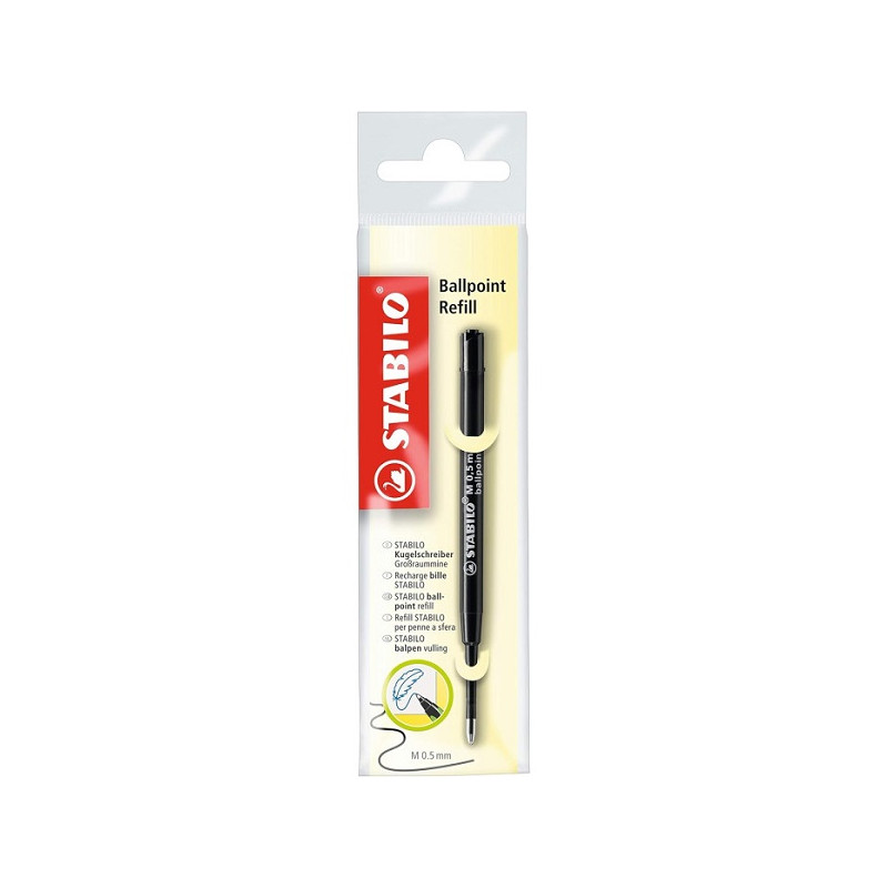Refill Ballpoint Stabilo nero