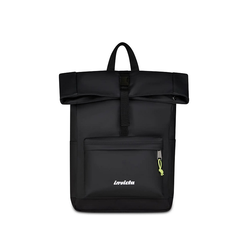 Zaino Invicta Act Fold Slim City 20 Litri Porta PC 15,6 Jet Black