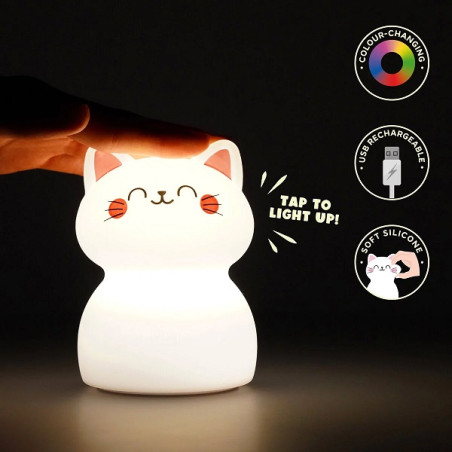 Luce Notturna Ricaricabile - Soft Dreams Kitty
