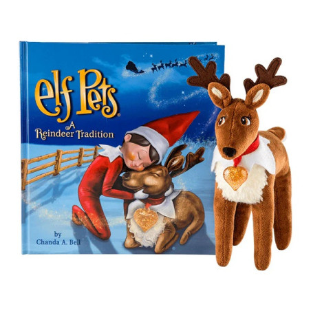 The Elf On The Shelf  Elf Pets La Tradizione Della Renna Libro Con Peluche