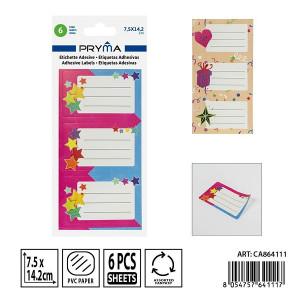 Etichette con righe colorate 6fgx3pz