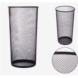 Portaombrelli in metallo 22x26.5x49.5cm nero