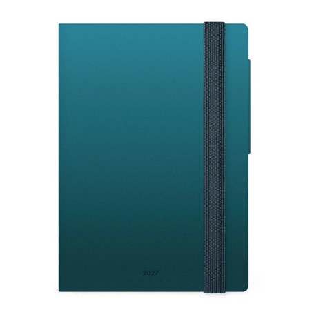 Agenda 12 mesi 2027 DAY DEEP TEAL 9,5x13,5 Legami