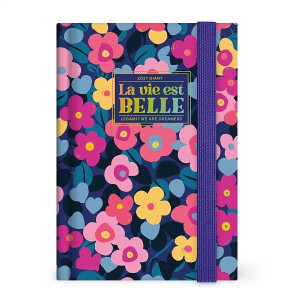 Agenda 12 mesi 2027 DAY FLOWERS 9,5x13,5 Legami