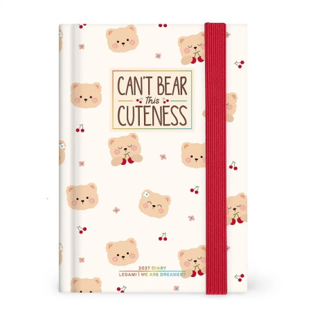 Agenda 12 mesi 2027 Teddy Bear Legami