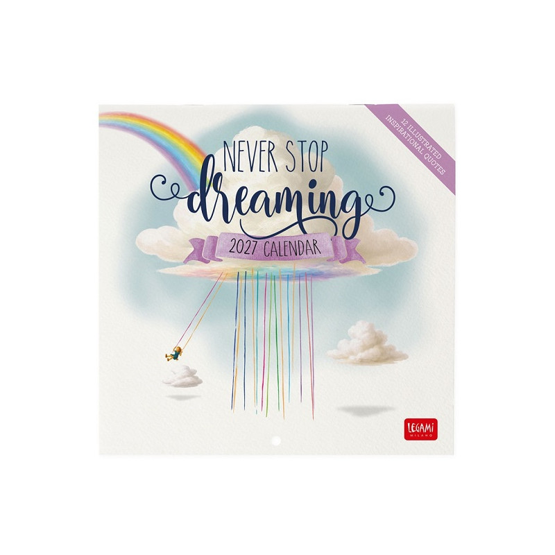 Calendario 2027 Aphorisms Legami