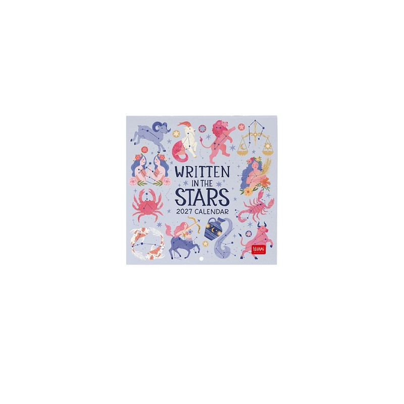 Calendario Da Parete 18x18 Special Edition 2027 Written In The Stars Legami