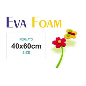 Foglio di Gomma eva 40x60 viola
