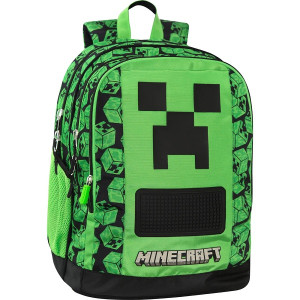 OFFERTA Zaino Scuola Organizzato Pixel Minecraft (LIST.89,99)