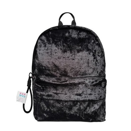 Zaino Olli Crushed Black 30x14x41
