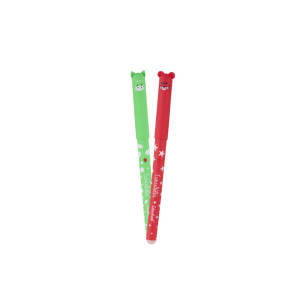 Penna gel cancellotta glam Colourbook rossa