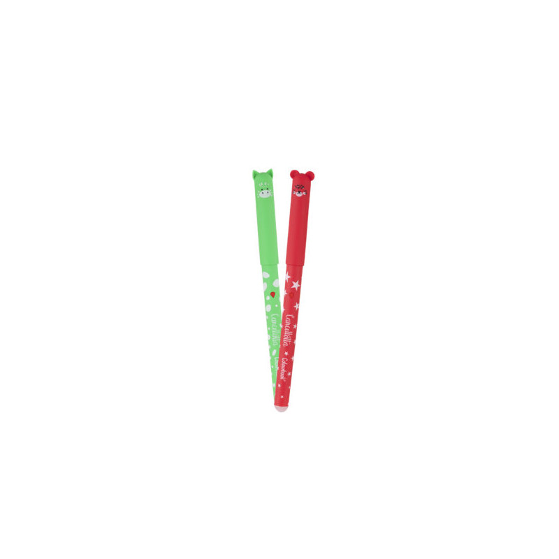 Penna gel cancellotta glam Colourbook rossa