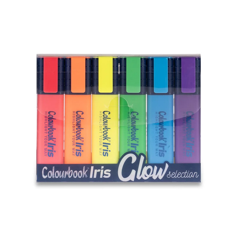 Evidenziatori IRIS Rainbow Selection colourbook 6pz