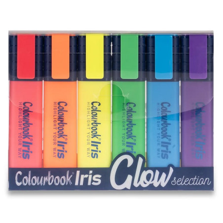 Evidenziatori IRIS Rainbow Selection colourbook 6pz