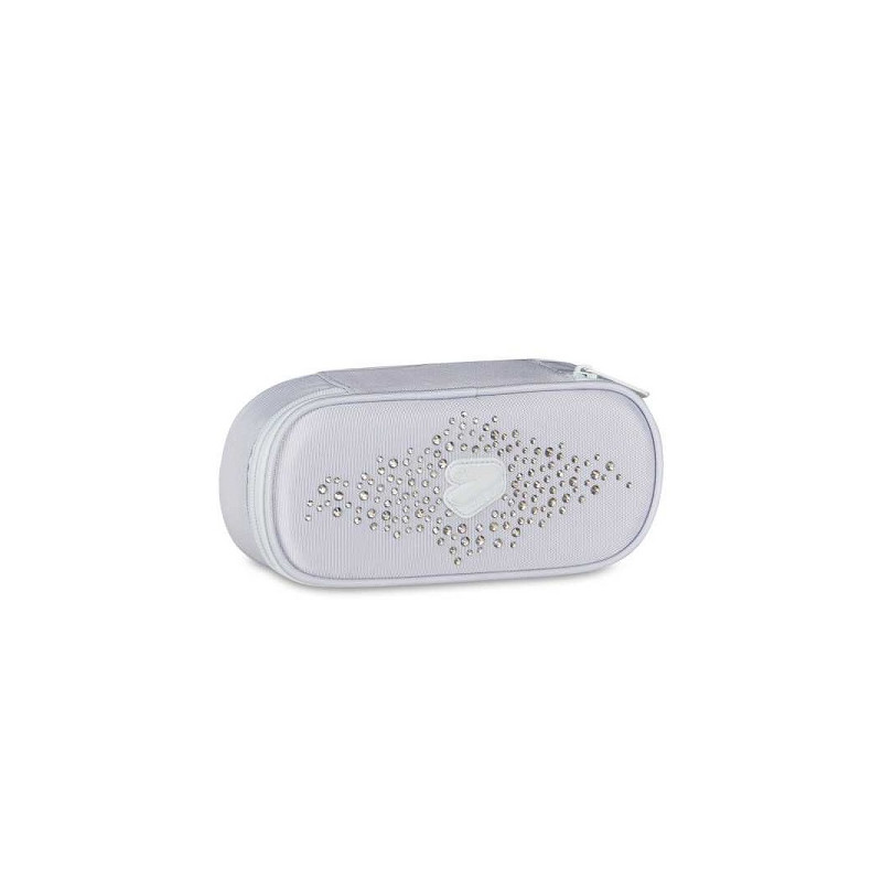 Astuccio tombolino organizzato tipo bustina Seven Glitzycute Bianco (list. € 21,90)