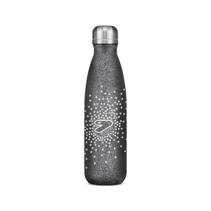 Borraccia in acciaio inox DIAMONDS seven Nero Seven